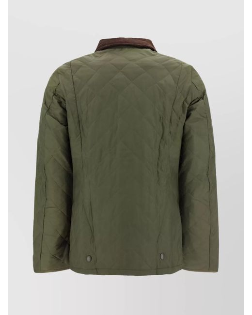 Barbour Green Quilted Jacket for men