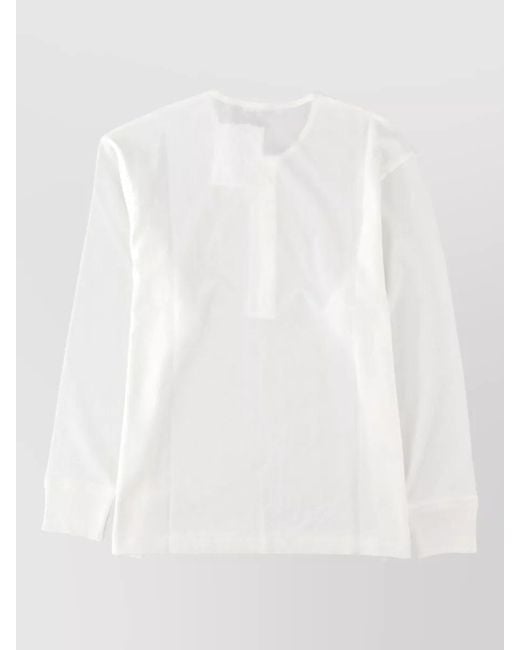 Studio Nicholson White Cotton Shirt for men