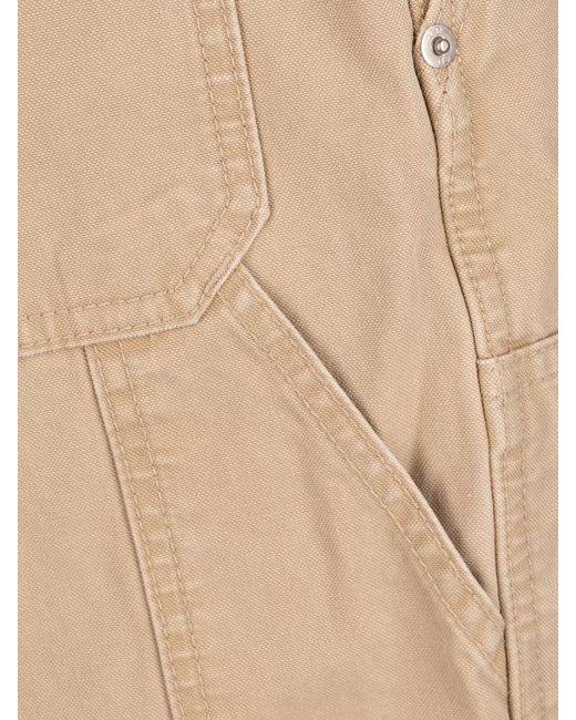 Dior Natural Cargo Shorts for men