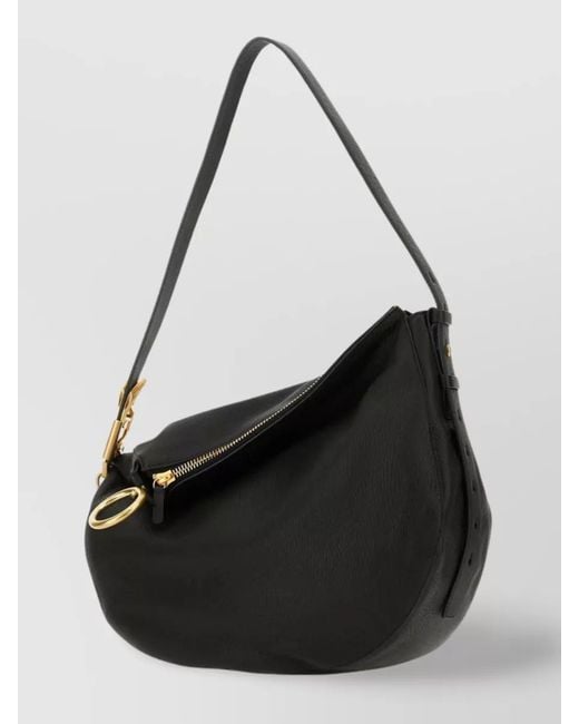 Burberry Black Leather Shoulder Bag