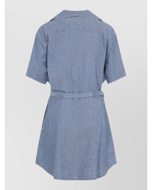 Céline Blue Denim Dress