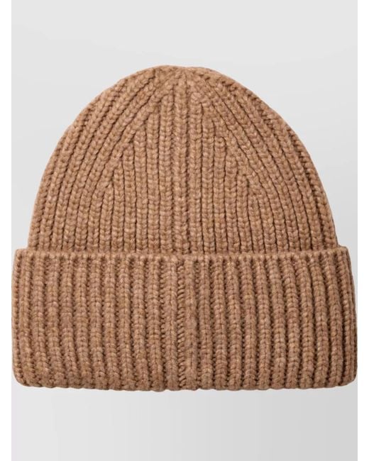 Ugg Brown Chunky Rib Beanie for men