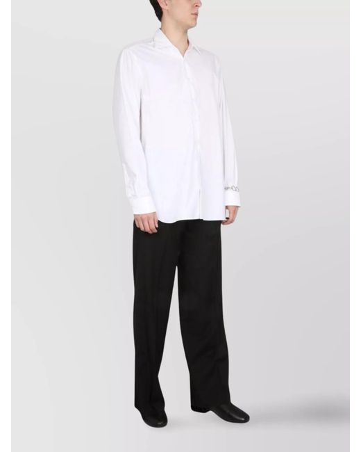 Raf Simons White Cotton Classic Shirt for men