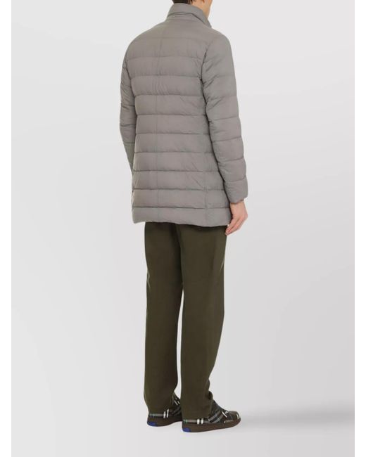 Herno Gray Down Padded Jacket for men