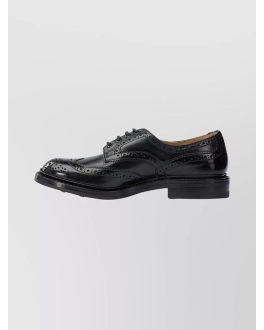 Tricker's Multicolor Leather Derby Shoes for men