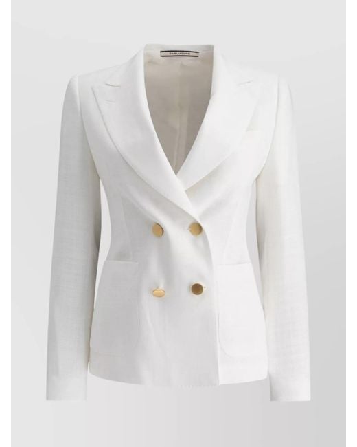 Tagliatore White Blazer