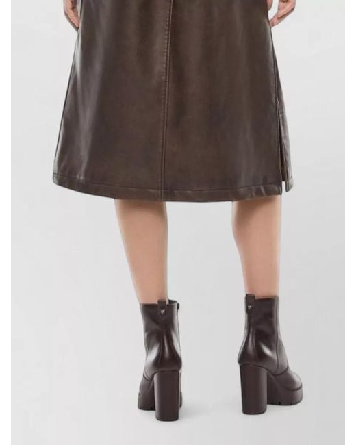 Pinko Brown Trench Coat