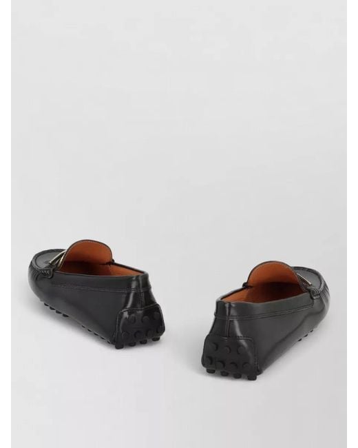 Tod's Multicolor Gommino Leather Mules Detail