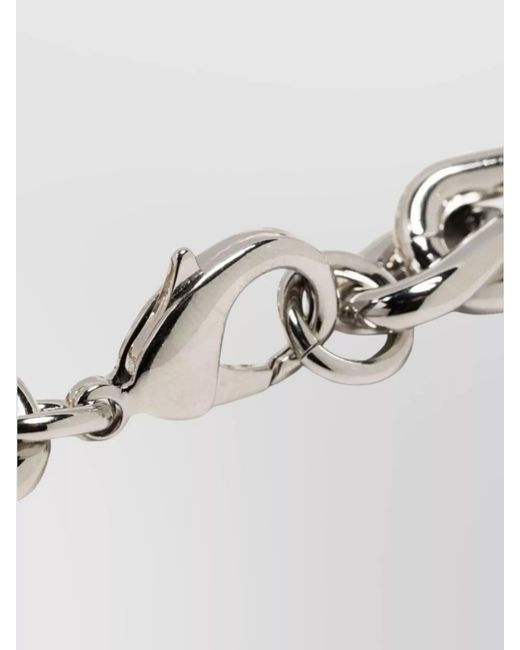 Rabanne Metallic Metal Necklace