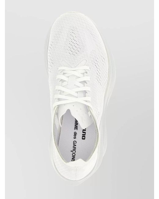 Comme des Garçons White Low-Top Sneakers