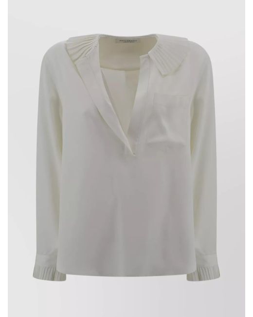Philosophy Gray Blouse