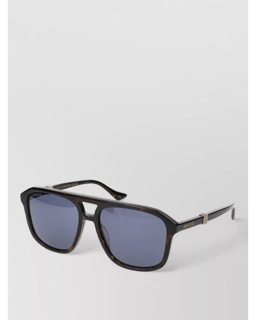 Gucci Blue Sunglasses Gg1494S 002 Square Frame for men