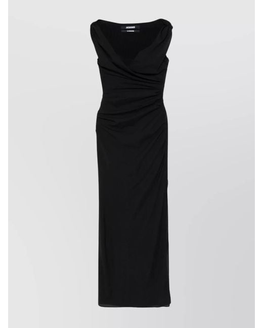 Jacquemus Black Rita Long Maxi Dress