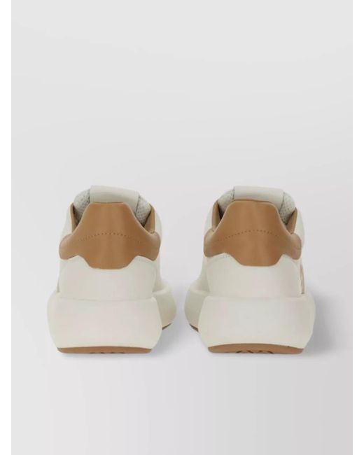 Stuart Weitzman White Leather Sw Pro Low-Top Sneakers