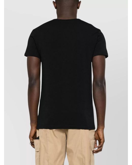 Versace Black Logo-Print Cotton Jersey T-Shirt 2-Pack for men