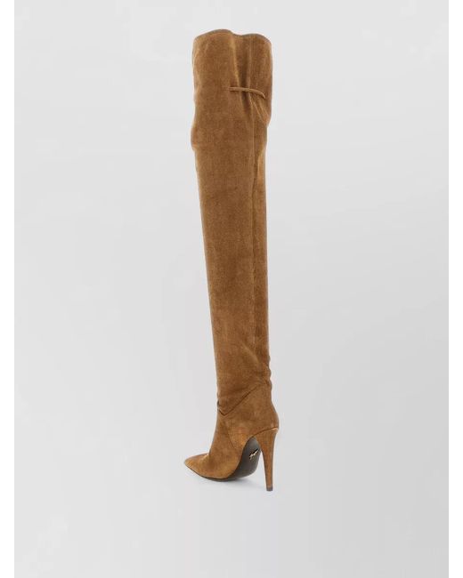 Giuseppe Zanotti White Desire Over The Knee Stiletto Boots