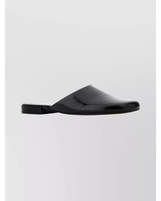 The Row Multicolor Leather Slippers