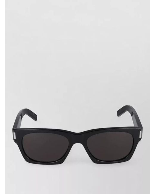 Saint Laurent Black Sunglasses Sl 402 001 Rectangular Frame