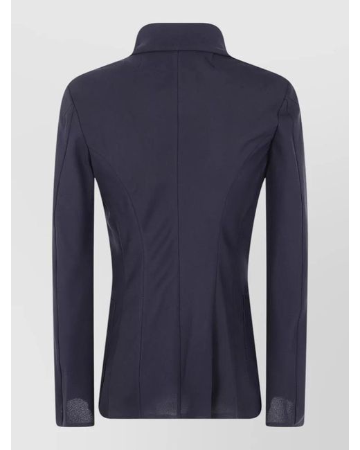 Junya Watanabe Blue Single Button Blazer Jacket Tailored Cut
