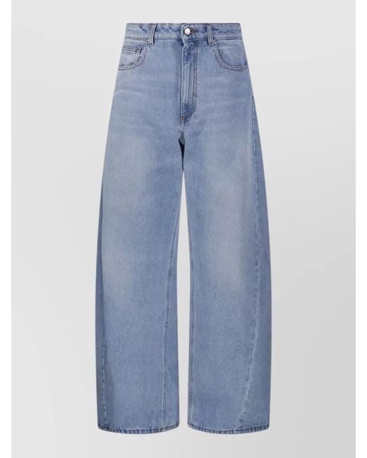 GIUSEPPE DI MORABITO Blue Denim Trousers