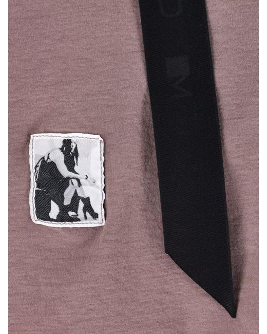 Rick Owens Pink Short-Sleeve Shirt for men