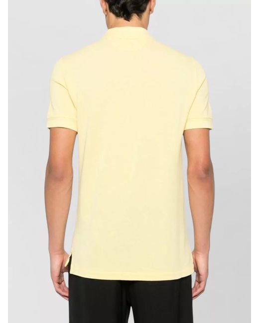 Tom Ford Yellow Short-Sleeve Polo Shirt for men