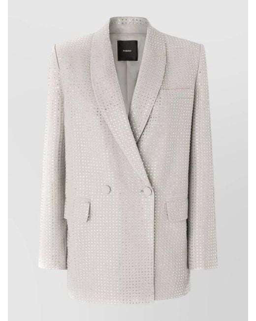 Pinko White Blazer
