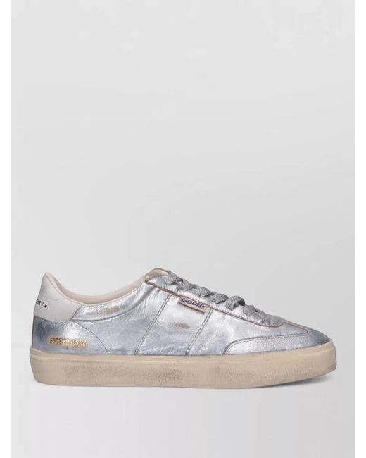 Golden Goose Deluxe Brand Multicolor Low Top Lace Up Metallic Sneakers for men