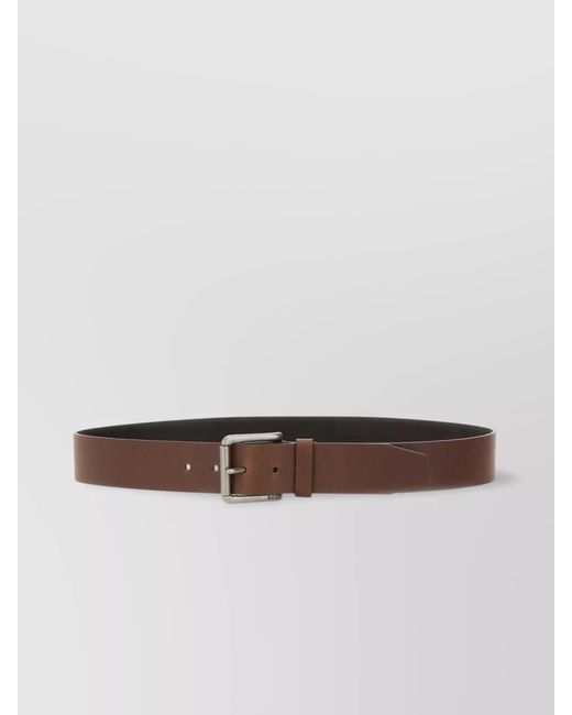 Boss Brown Leather Belt for men