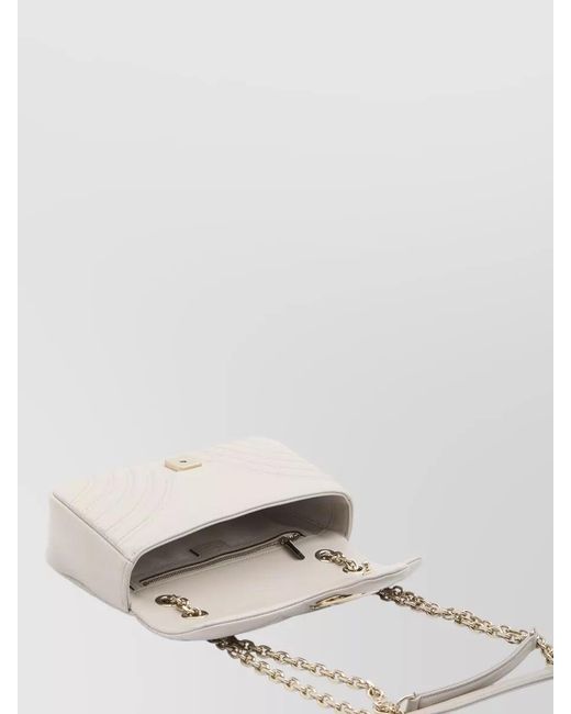 Gucci Natural Gg Marmont Shoulder Bag Medium Chain