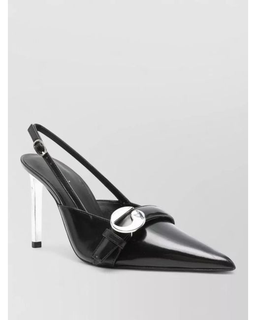 Coperni Metallic High Heel Pumps Pointed Toe Slingback