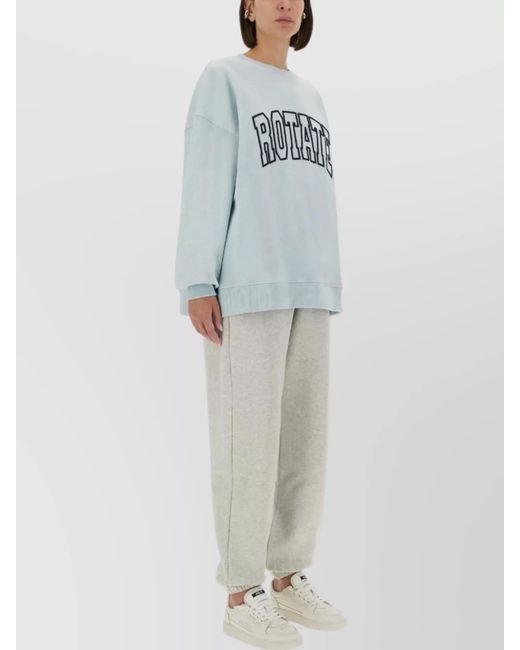 ROTATE BIRGER CHRISTENSEN Multicolor Cotton Track Pants