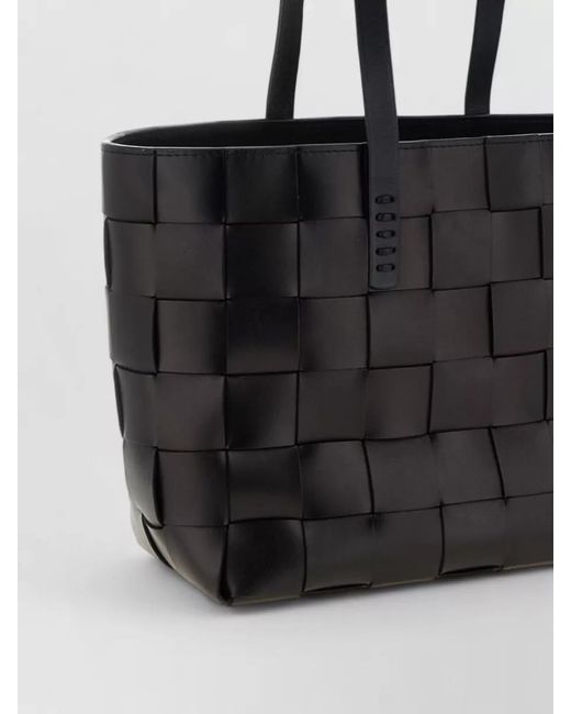 Dragon Diffusion Black Japan Tote Leather Tote Bag