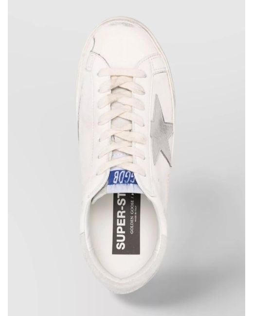 Golden Goose Deluxe Brand Natural Leather Low-Top Sneakers for men