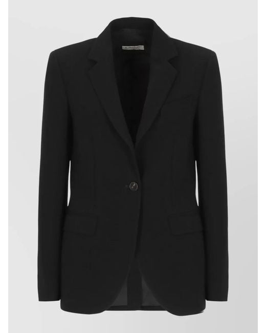 Alberto Biani Black Single Breasted Blazer