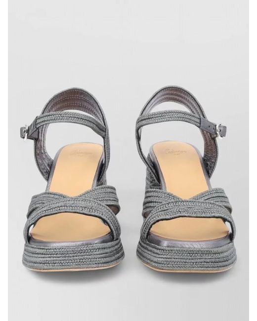 Castaner Gray Valley Sandals