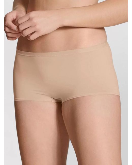 Calida Natural Seamless High Rise Underwear Elastic Waistband