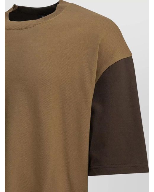 Comme des Garçons Natural Cotton Crew-Neck T-Shirt for men