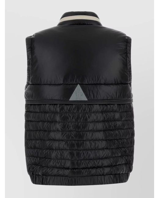 Moncler Black Down Quilted Vest