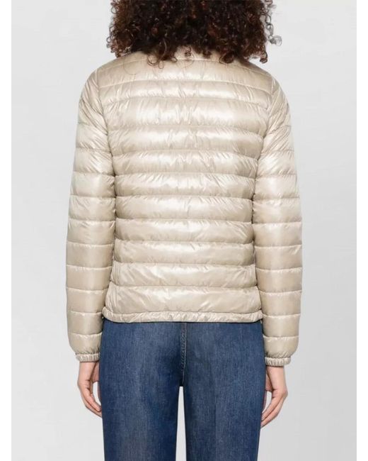 Herno Natural Nylon Short Down Puffer Jacket
