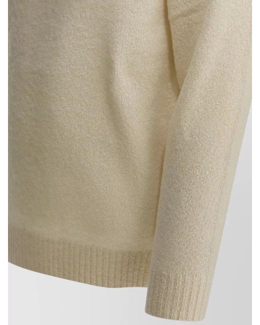 Beams Plus Natural Cashmere Silk Jumper for men