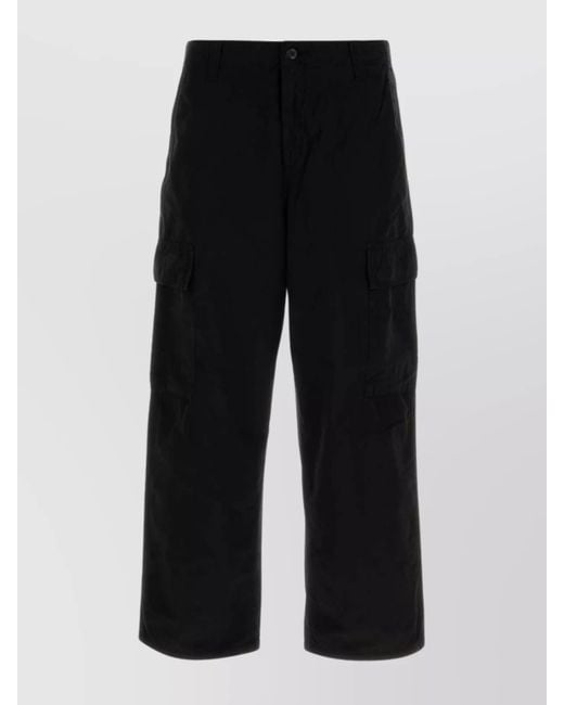 Carhartt Black Cotton Kade Cargo Pant for men