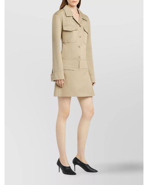 Courreges Natural Cotton Shirt
