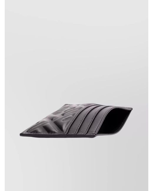 Fendi Black Leather Cardholder