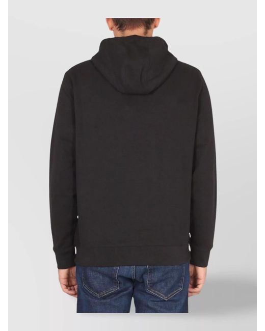 Barbour Black Hooded Hoodie for men
