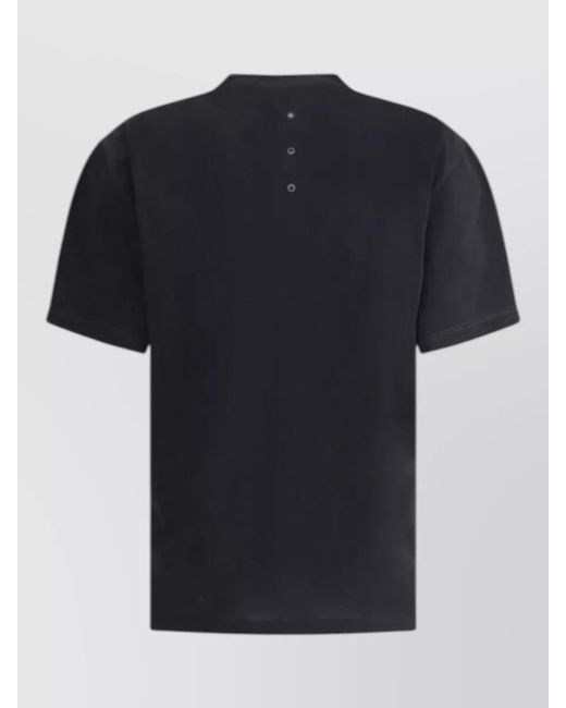 Premiata Black Cotton Crew Neck T Shirt Modern Touch