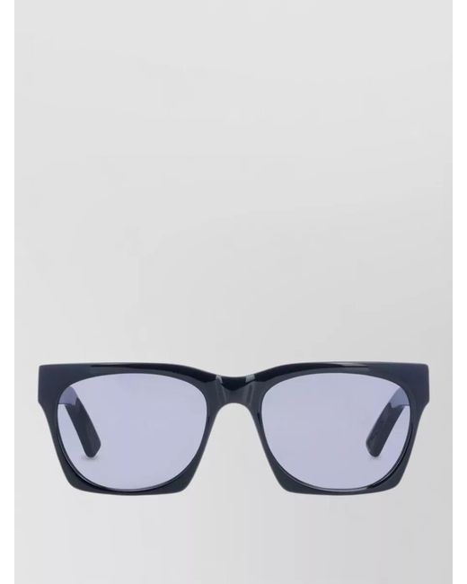 Facehide Gray Sunglasses Dark Lenses Hard Case Rectangular Frame