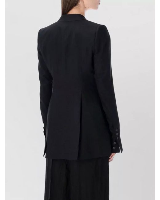 Rick Owens Black Extreme Soft Blazer