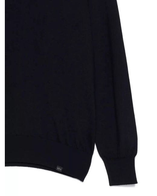 Paul & Shark Blue Wool Crewneck Jumper for men