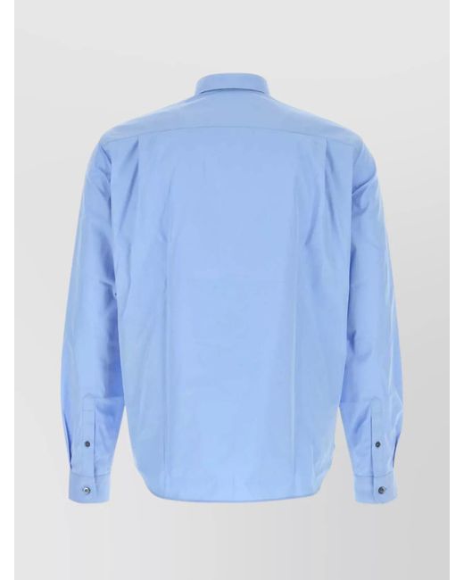 Prada Blue Casual Shirts for men